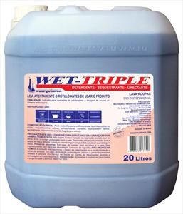 Laundry Wet Triple - Detergente e condicionador de água