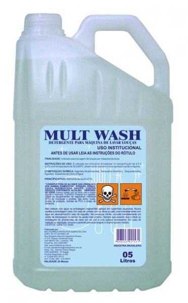 DETERGENTE MÁQUINA - MULT WASH